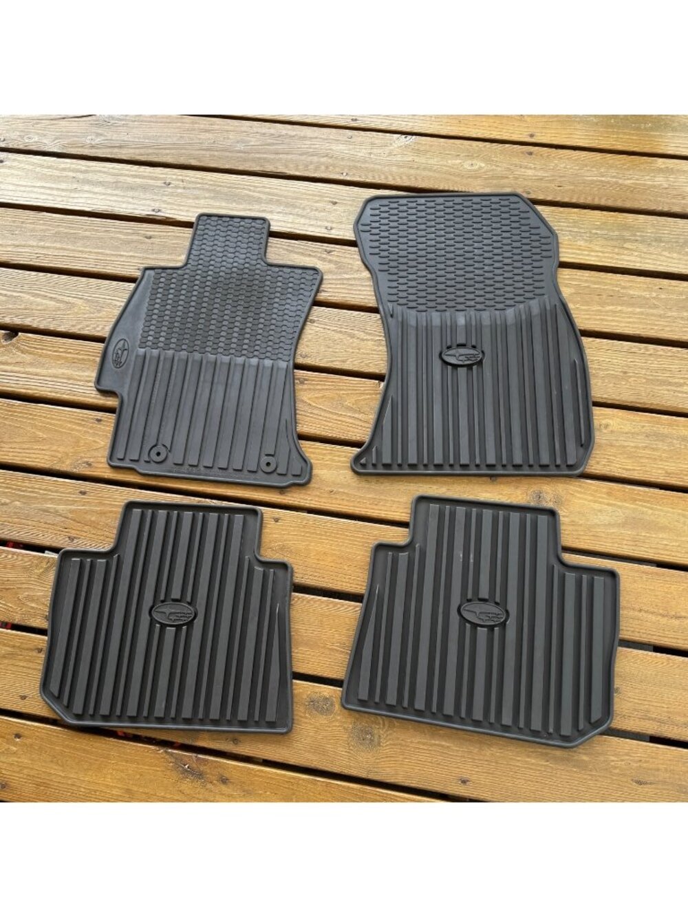 Subaru Forester Floor Mats All Weather Slush J501SSG200 For 2014-2018 OEM